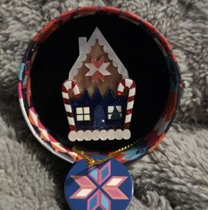 Erstwilder Modern Holiday - Holiday Home Mini Brooch